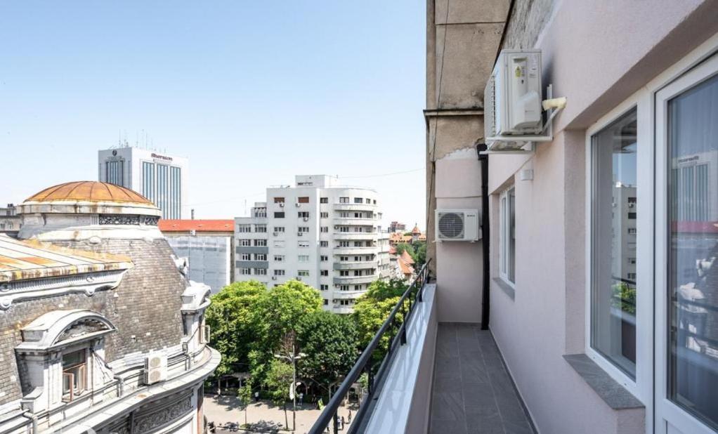 Majestic Apartament With View In Magheru Бухарест Экстерьер фото