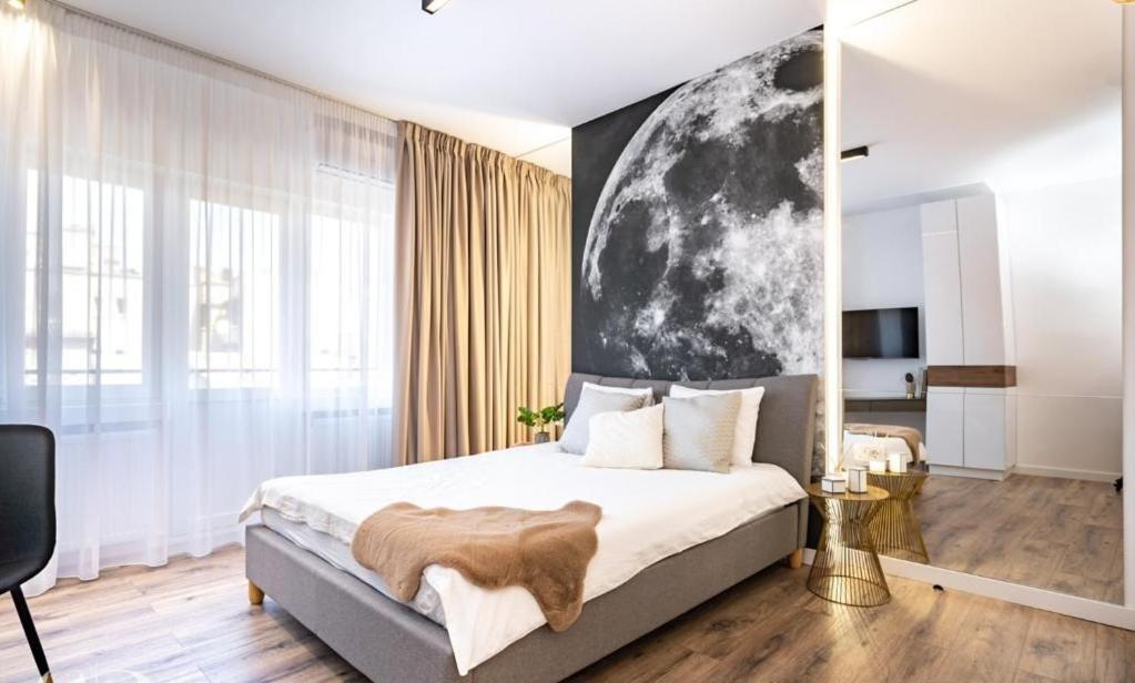 Majestic Apartament With View In Magheru Бухарест Экстерьер фото